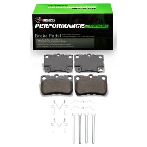 Lexus IS250 Brake Pads - Rear - R1 Concepts - Performance Sport - `06-`13